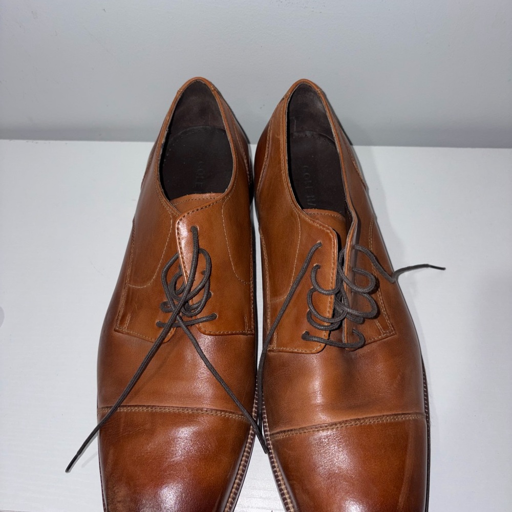 Classic Brown Leather Men's Shoes
